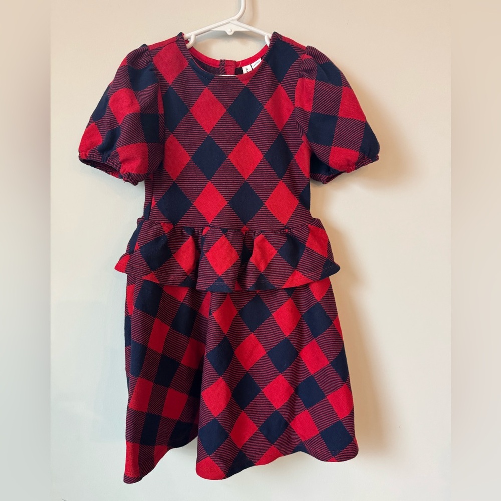 Like-new “The Holiday Plaid” Janie & Jack Dress, 6